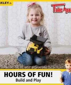 STANLEY JR. TAKE A PART DUMP TRUCK KIT -Toddler toy car Shop TT001 SY PIC 6 build and play 01 560x560 60b68cce b4f3 4c98 84ac 71122f856106