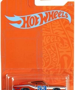 HOT WHEELS BLUE AND SATIN '69 FORD TORINO TALLADEGA