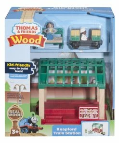 Fisher-Price THOMAS & FRIENDS WOOD KNAPFORD TRAIN STATION