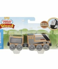 Fisher-Price THOMAS & FRIENDS WOOD LARGE ENGINE & CARRIGE SPENCER
