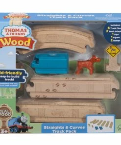 Fisher-Price THOMAS & FRIENDS WOOD STRAIGHTS & CURVES TRACK PACK