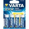 VARTA HIGH ENERGY AA BATTERY 4 PACK -Toddler toy car Shop Varta High Energy Battery AA Alkaline 4 Pack 4008496628513 AA 4