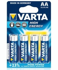 VARTA HIGH ENERGY AA BATTERY 4 PACK