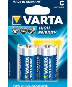 VARTA POWER ALKALINE C BATTERY 2 PACK
