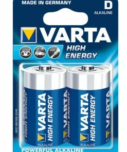 VARTA HIGH ENERGY D BATTERY 2 PACK