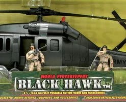WORLD PEACEKEEPERS DELUXE BLACK HAWK HELICOPTER