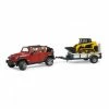 BRUDER WRANGLER RUBICON WITH TRAILER AND CAT -Toddler toy car Shop bruder 02925 jeep wrangler unlimited rubicon one axle trailer cat skid steer loader 700x700 1
