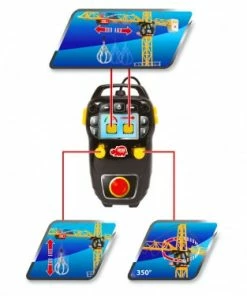 DICKIE TOYS CONSTRUCTION REMOTE CONTROL 120CM MEGA CRANE -Toddler toy car Shop dickie toys remote control 120cm mega crane 4006333024610 drc203462412 3 06d1ecff 8c9c 48b3 a592 9cd697908d92