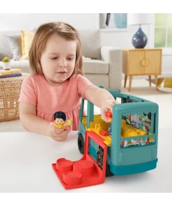 FISHER-PRICE LITTLE PEOPLE SERVE IT UP FOOD TRUCK -Toddler toy car Shop download 3