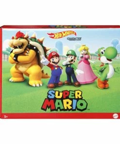 HOT WHEELS SUPER MARIO CHARACTER CARS 5 PACK